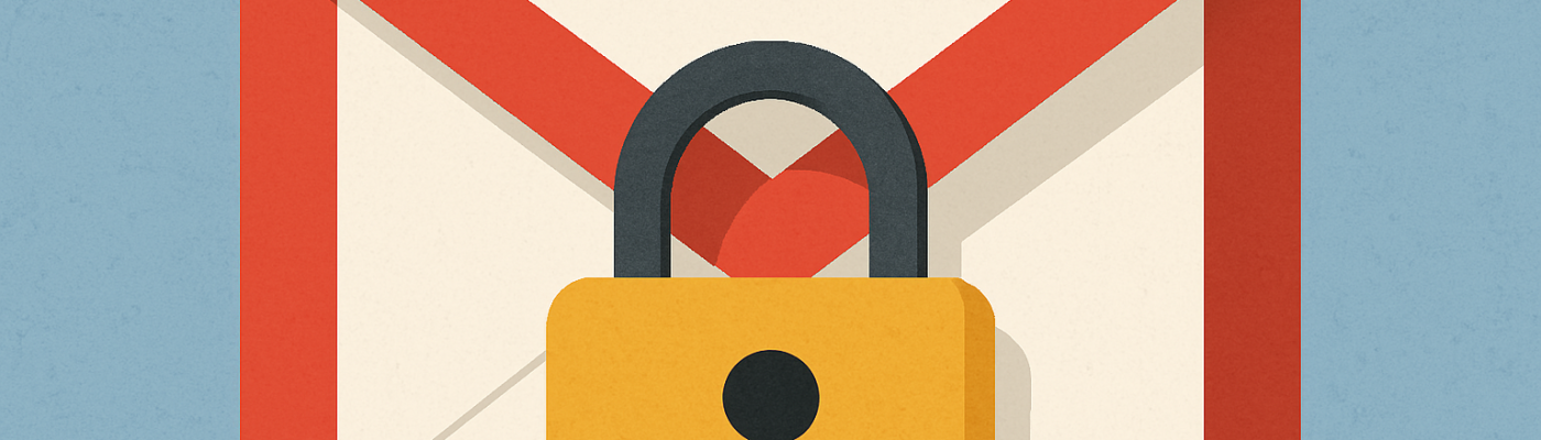 Illustration chiffrement Gmail 4 avr 2025