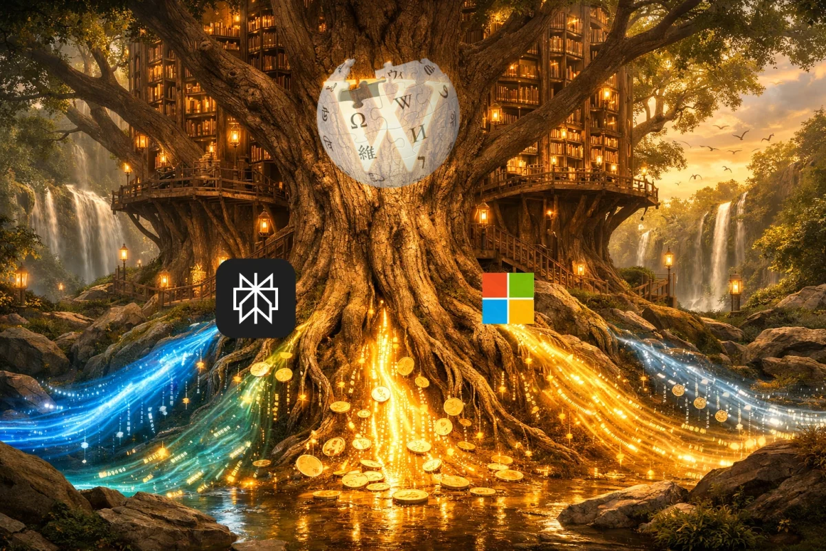 perplexity et Microsoft subventionnent Wikipedia